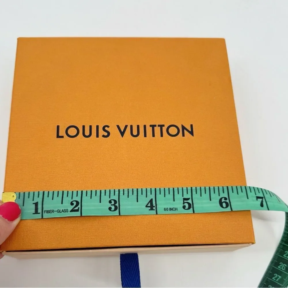 Louis Vuitton Square‎ Orange Drawer Gift Box 6.5”x6.5”